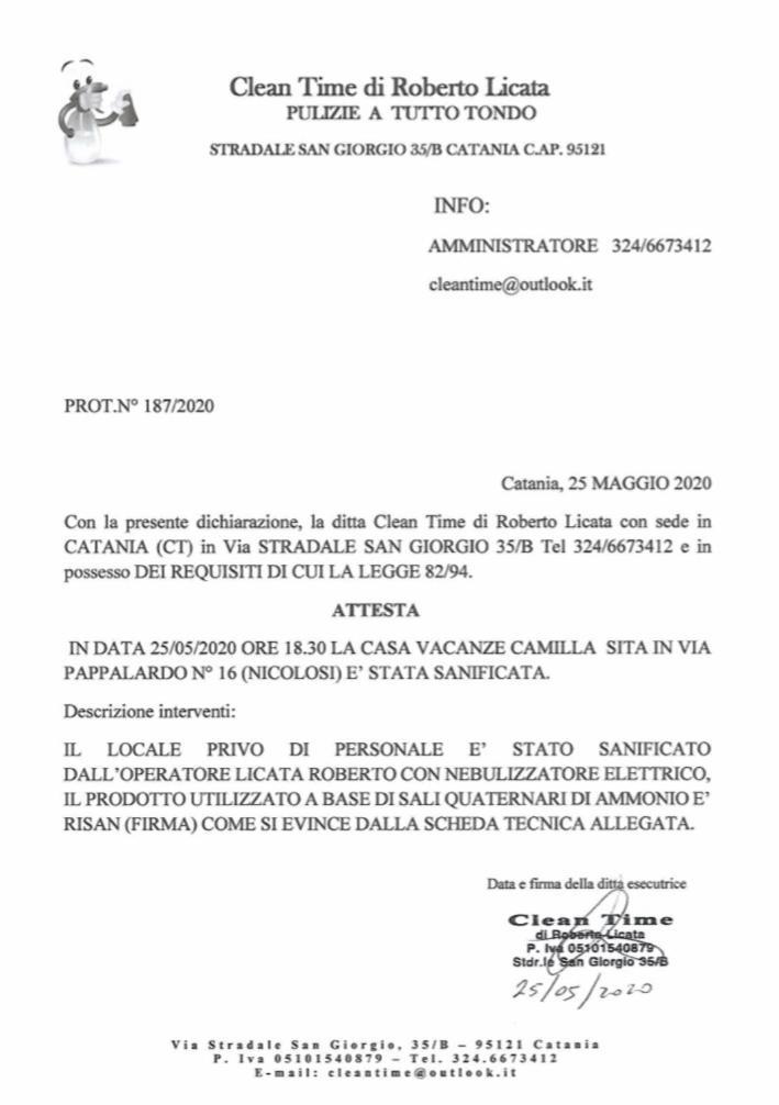 Camilla Affitta Camere Nicolosi Exterior foto
